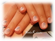 Pöttyök Monaco kékkel