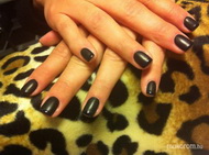 Black mat gellack