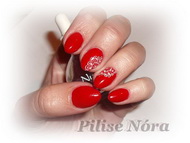 lakkzselé akrillal festve