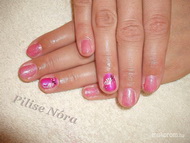 lakkzselé akrillal festve