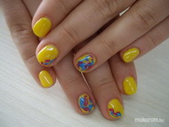 gel lac és zselé kombinációja