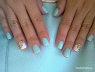 Best Nails - menta és fehér