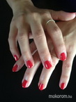 piros gél lakk