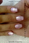 Best Nails - gumi zseléből építve zselés lakkal