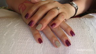 Gellac with pearls