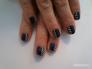 gél lakk díszítéssel