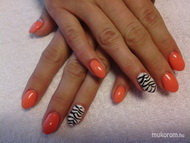 gél lakk porcelánon