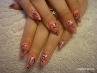 gél lakk porcelánon