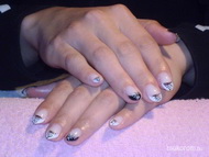 Hajninak fekete fehér fűzős