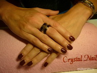 Best Nails - bordó 