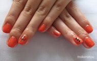 narancs gél lakk tündérrel