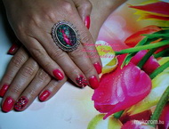 Matt géllakk   és kövek