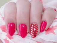 Best Nails - gel lac díszítő csíkkal