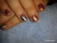 gél lakk transzferfóliával