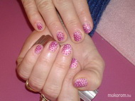 Szöszinek pink pötyis