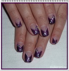 Padlizsán gél lakk