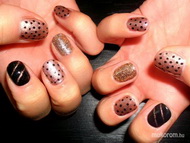 Csillogó Elegáns Arany