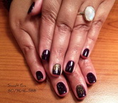 Best Nails - Shellac egy kis arannyal