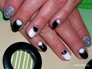 Fekete fehér elegancia