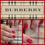 Burberry kockás