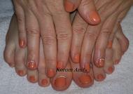 pedi mani gél lakkal