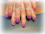 Best Nails - Gél lakk akril virággal