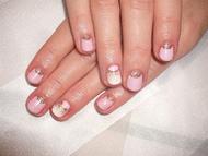 lakkzselé csillámmal