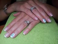 gél lakk akrill festés