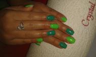 Green nails
