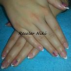 Shellac díszítéssel