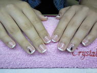 Best Nails - lenövésmentes francia gél lakk