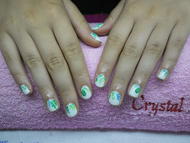 Best Nails - trópusi kézzel festett