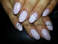 Sajátom géllakkos pöttyös masnis