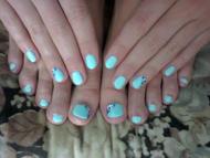 Menta géllakk lábra és kézre