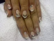 Csipke és indaminta akrillal