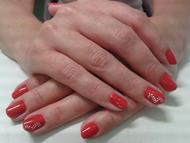 Best Nails - piros gél lakk