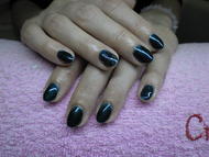 Best Nails - sötétzöld gél