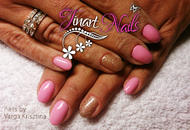 rózsaszín arannyal