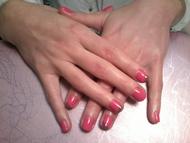 Best Nails - rózsaszín barna 