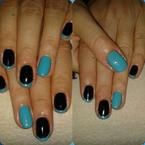 Best Nails - kék fekete