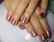 Best Nails - Ezüst ChroMe díszítéssel