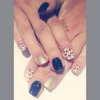 Best Nails - Párducminta arannyal