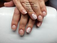 saját köröm erősítés francia