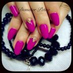 Gél lakk szegeccsel