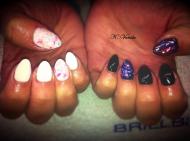 Best Nails - fehér feket