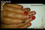 Best Nails - Piros és arany