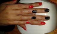 Best Nails - piros fekete gl