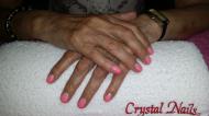 Neon csilli ombre