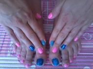 géllak jégfóliával