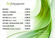 Best Nails - Árlista